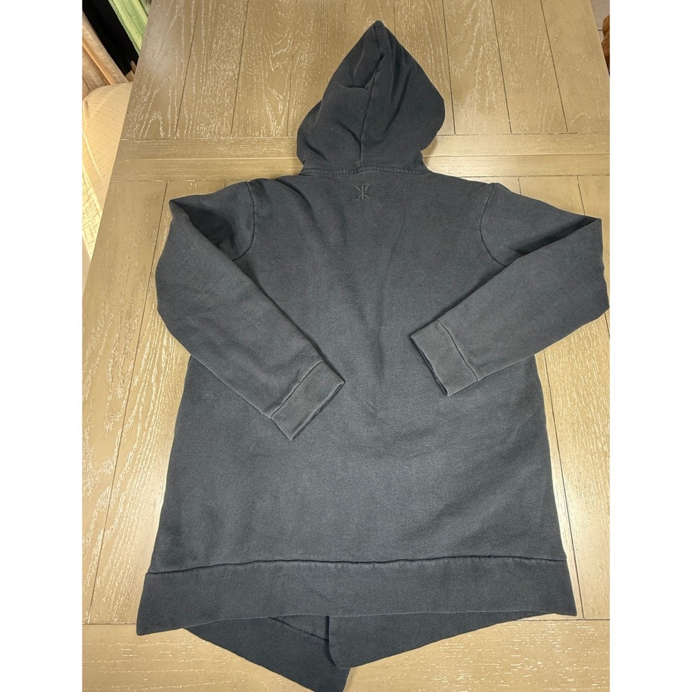 Onepiece Longline Hooded Zip Sweatshirt Jacket Mens‎ Medium Black Streetwear